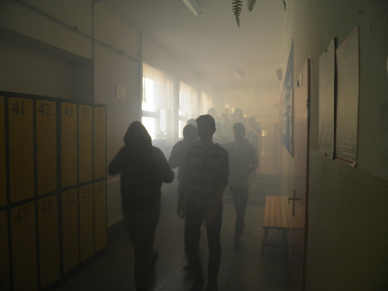 Ewakuacja w Starym Pilczynie